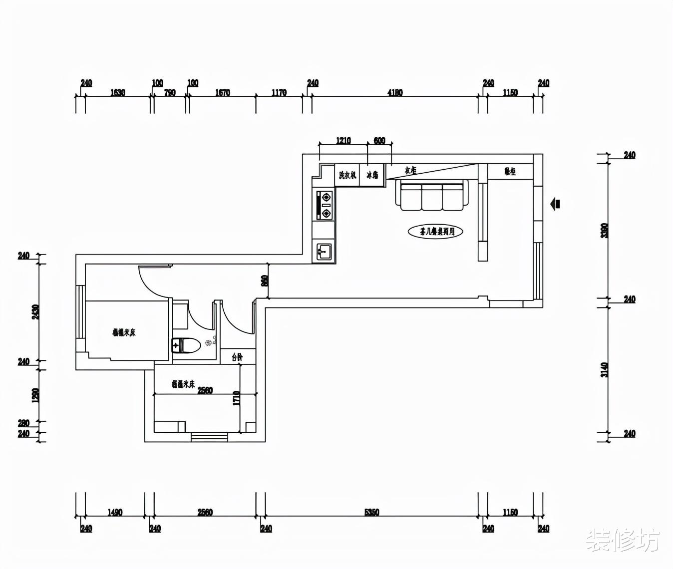 40平方米学区房的大变身,展现现代简约之美,实用才是王道