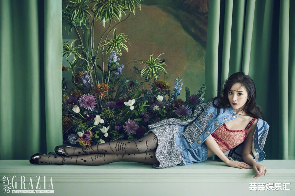 杨幂|杨幂黑丝袜复古大片,妖冶性感齐迸发,这是真实存在的腿吗?