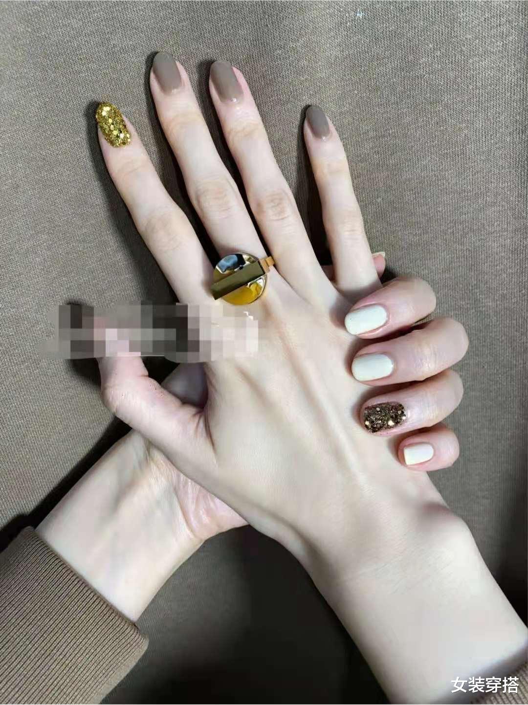 美甲|显手白的美甲图片2021新款式