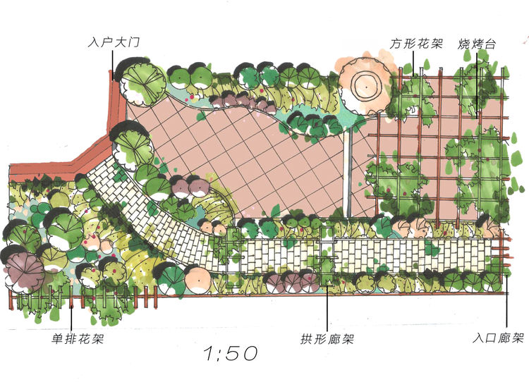 别墅|为了建花园，买了带80㎡庭院的别墅，历时4年，如今已是花开满园