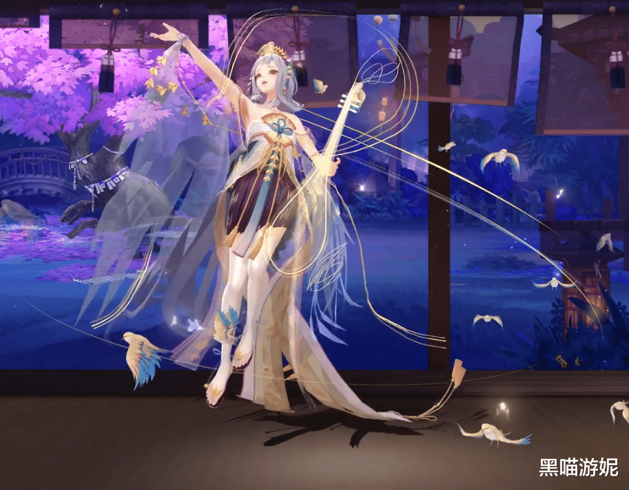 紧那罗|阴阳师SSR紧那罗花合战皮肤优化 辞职不再当拉面师傅的紧那罗