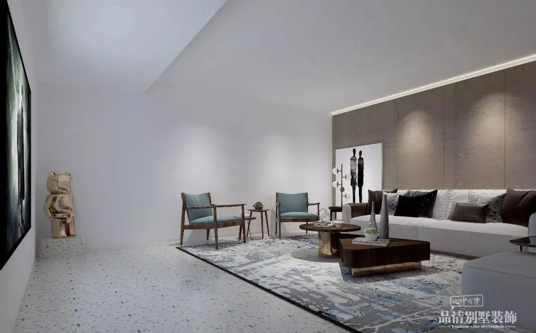 |500㎡别墅设计, 优雅时尚的现代风