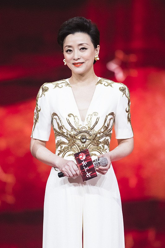 小白爱美搭 杨澜的“90°直角肩”太显眼,看着挺戳人,职业装也能穿出时尚感