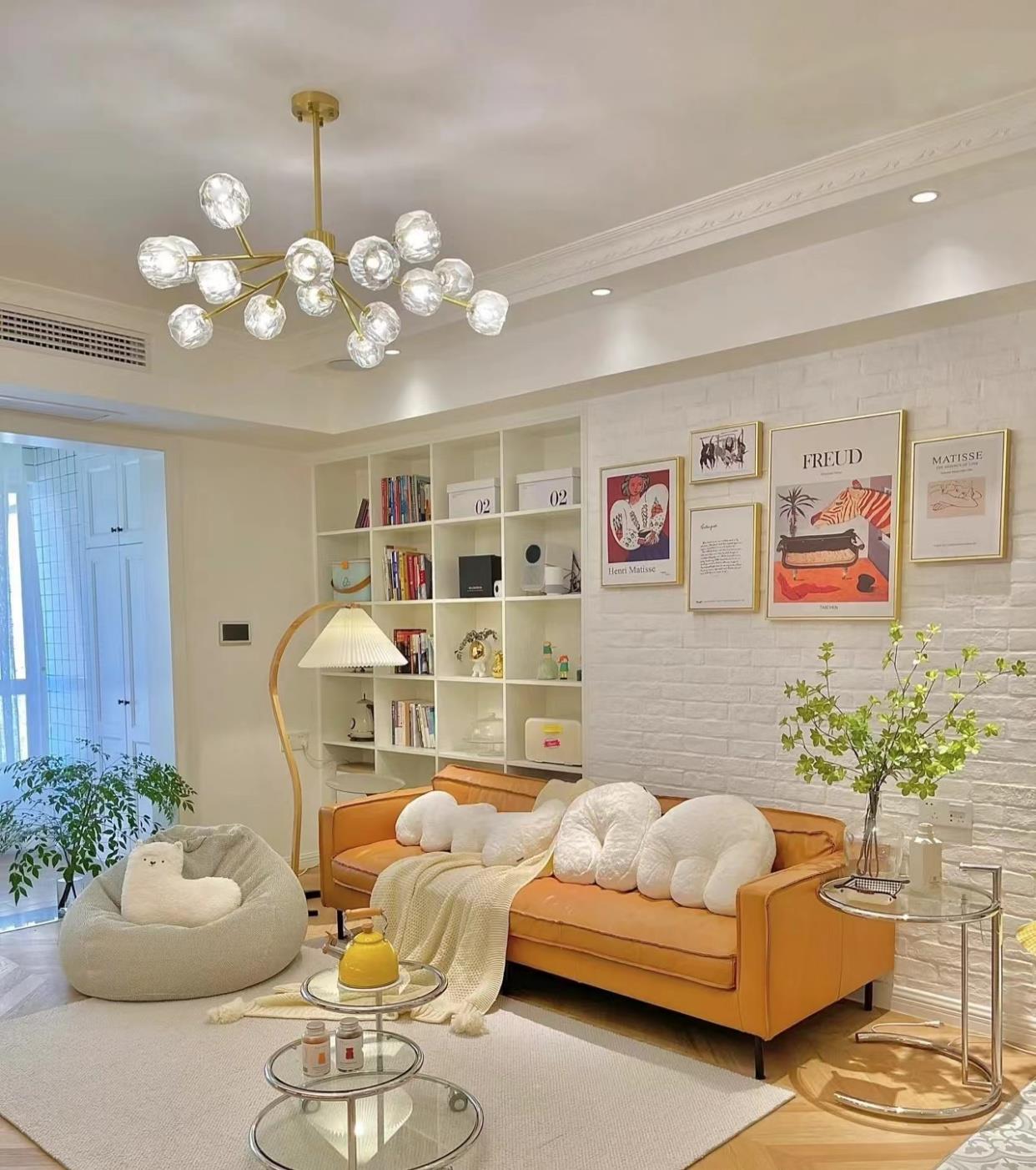 人生第一套房子,北欧跨界轻奢,虽然只有87㎡,打造出油画般的家