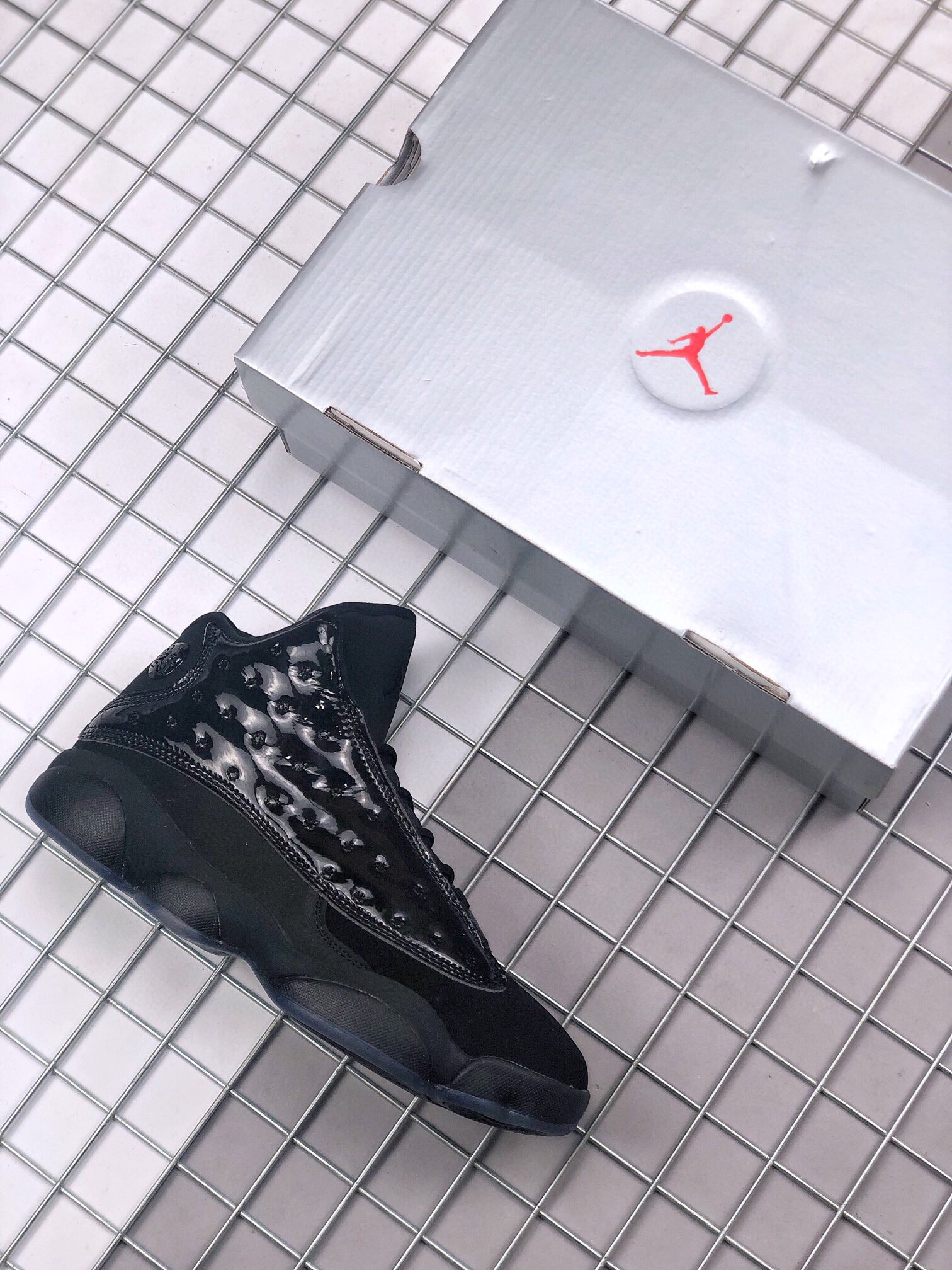 莆田鞋匠|Air Jordan 13 “Cap and Gown”黑武士