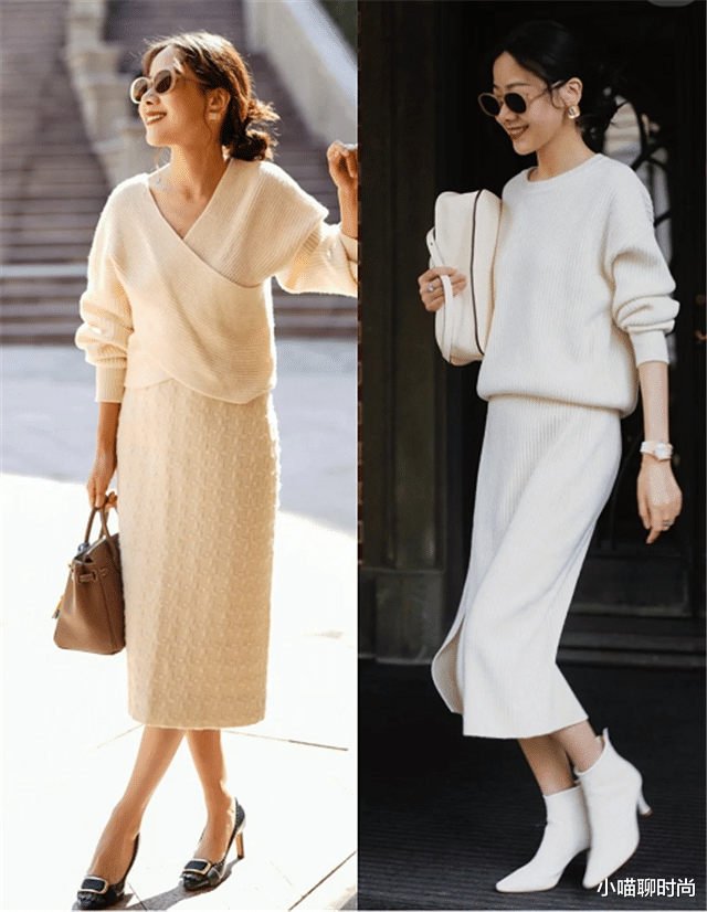 小喵聊时尚|秋天别只会穿卫衣了,今年流行这种“奶奶衫”,时髦百搭又显气质