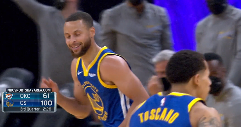 斯蒂芬·库里|29分钟49+11记三分！库里狂刷五大纪录，紧追科比+两神迹历史第一