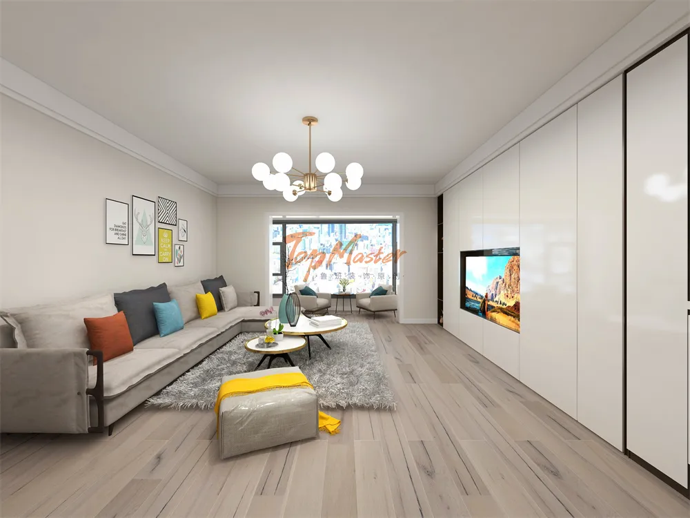 一于于|【鲁班装饰】耀龙康城137㎡现代风格，时光告白