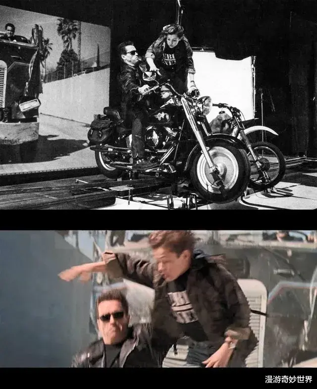 终结者|25部大片幕后真相照：原来电影是这样拍的…