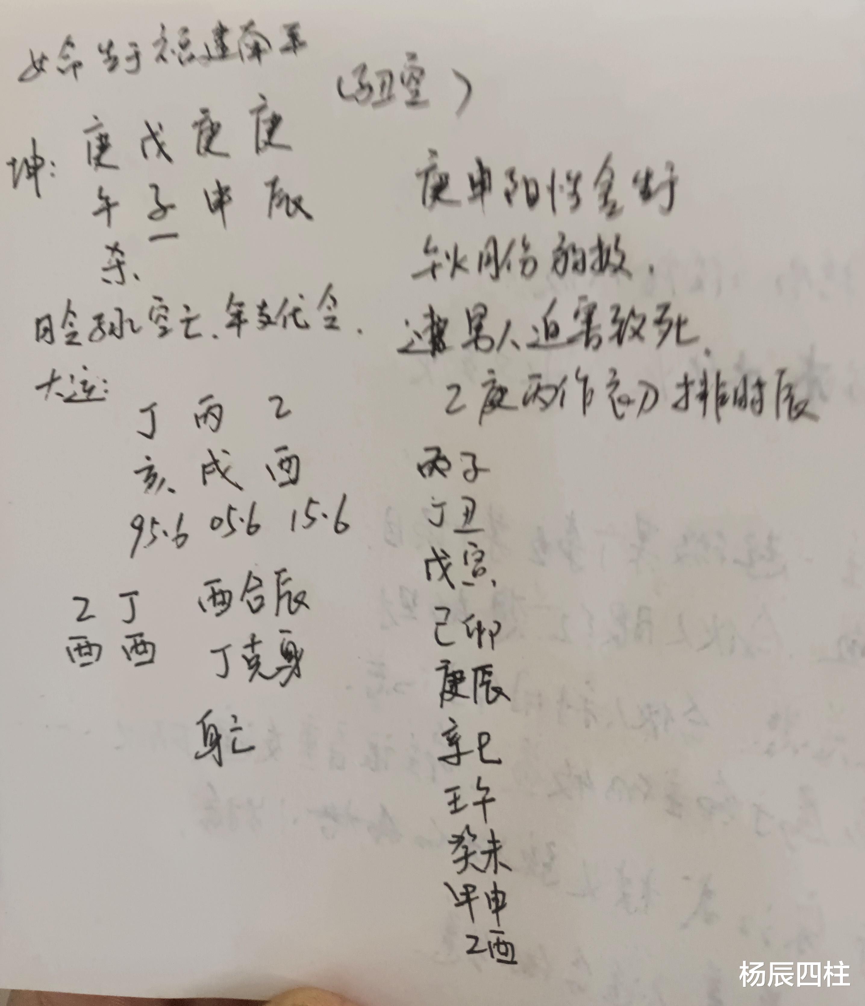 杨辰四柱 八字命理追溯：失落的中国女孩章莹颖