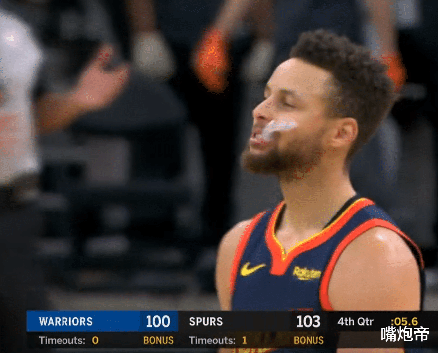 斯蒂芬·库里|库里心态崩了！绝望咬牙套没投最后一球，苏群直接炮轰3冠王格林