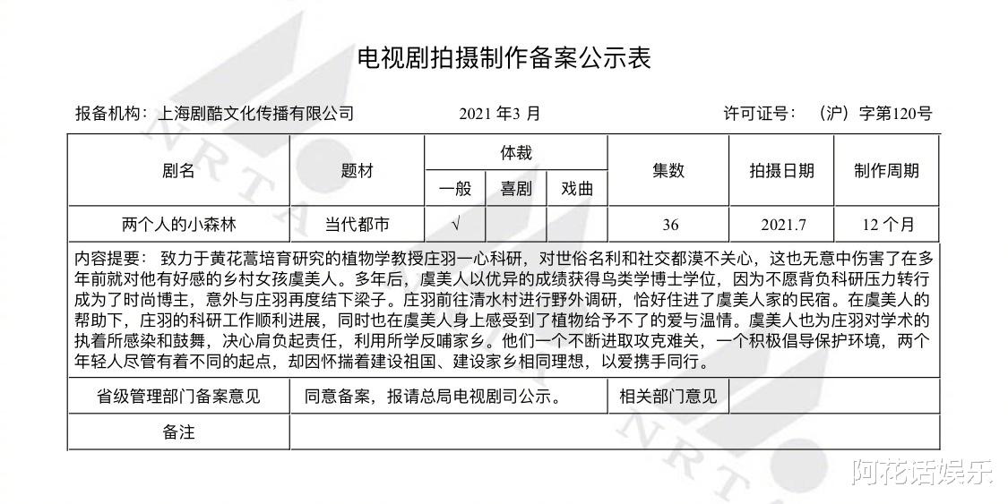 景甜|张彬彬新剧来了,剧情再度聚焦“植物”,女主遗憾不是景甜!