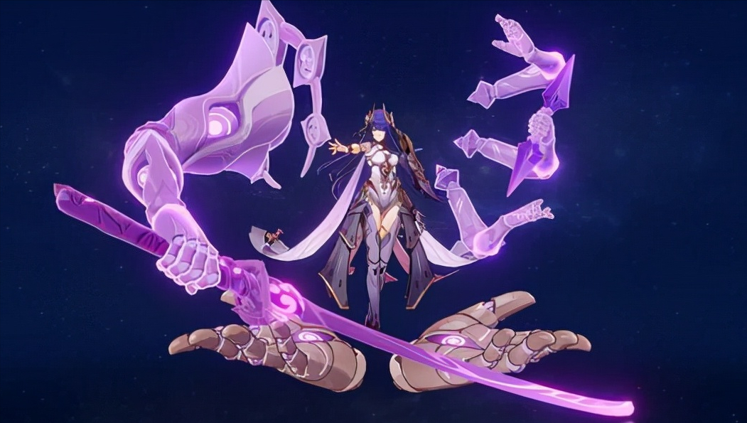 火影忍者|原神角色穿上了盔甲,防御值堪比“须佐能乎 ”,雷神穿越火影了?