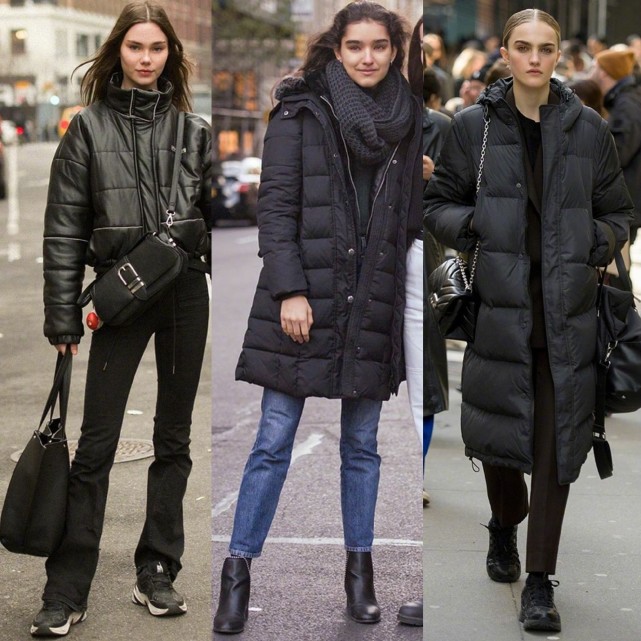 潮流搭配菌 冬天的羽绒服,选择长款还是短款?掌握这三个技巧,优雅又时髦