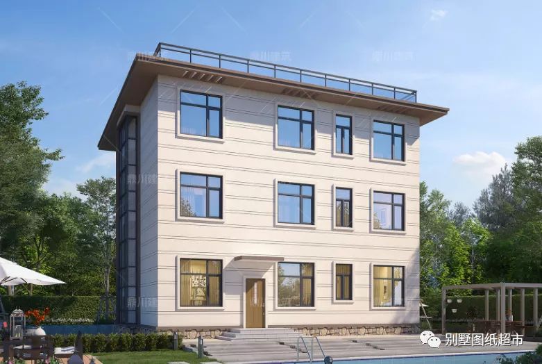 农村建房新篇章，8090后最爱现代风别墅，这三款时尚前卫