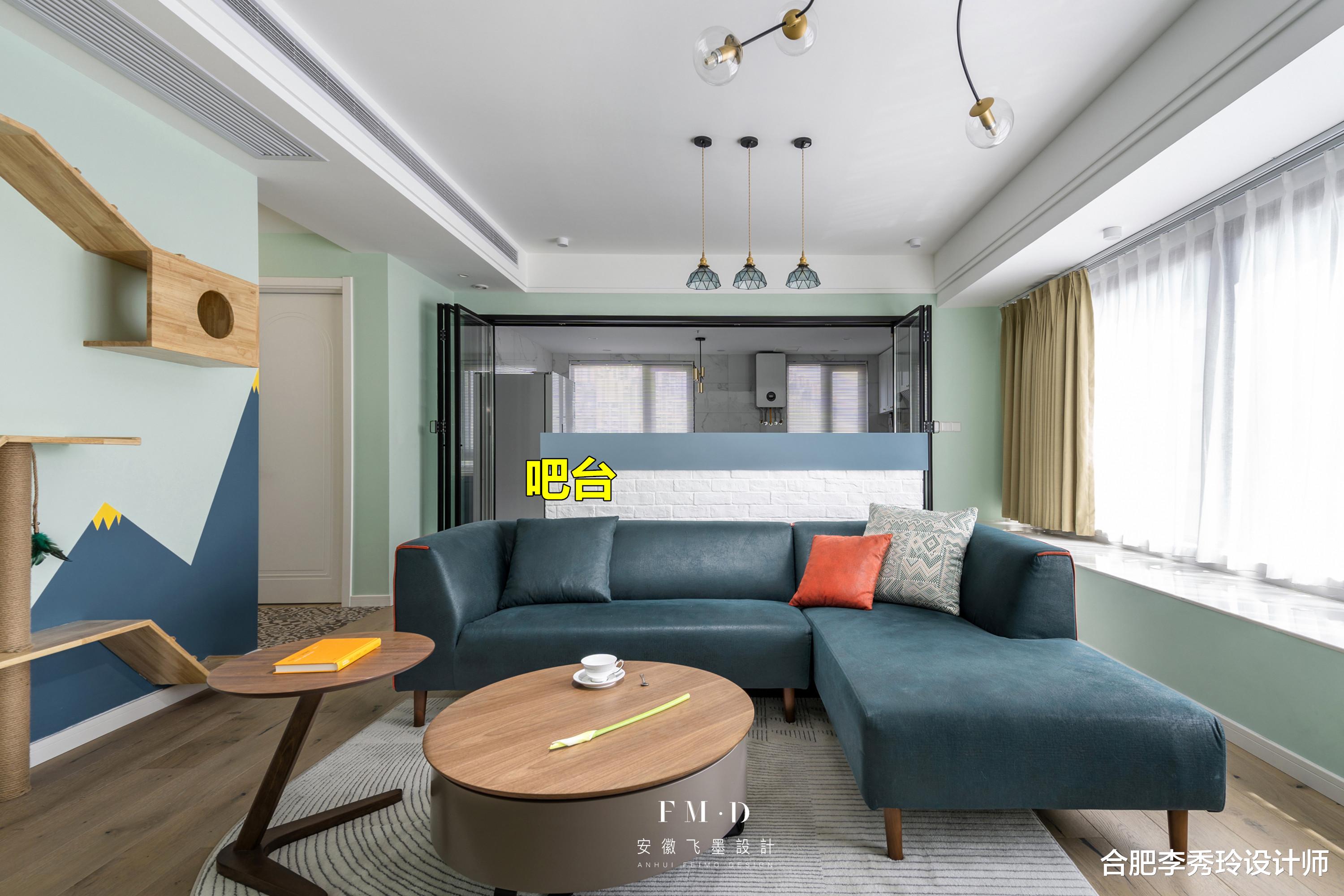 合肥李秀玲设计师 为什么越来越多人喜欢大横厅?开间5米5,住成大平层的效果多舒服