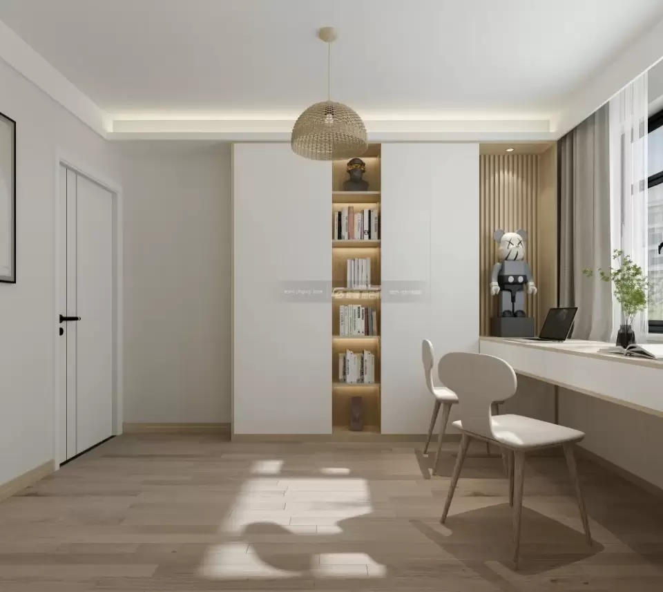 世纪城120㎡现代风格装修丨把自然藏进家里，我找到了不出门的理由