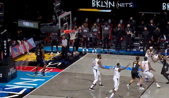 詹姆斯·哈登|最后時(shí)刻！哈登送神級(jí)長傳！歐文露出崇拜笑：原來大師就在這里