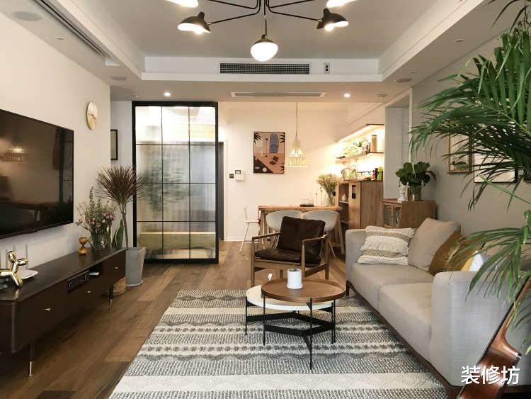 阳光三居室,充满自然的清新和雅致,享受北欧的慵懒和惬意