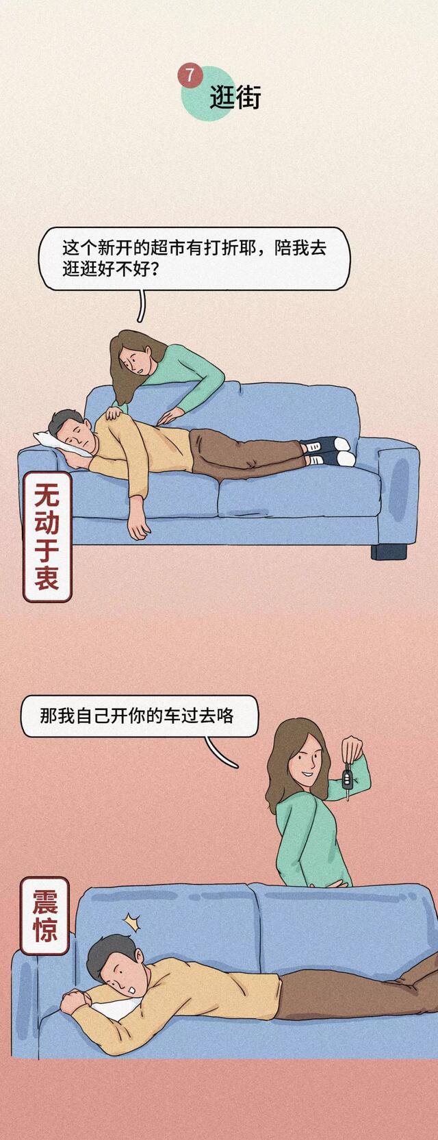 漫画|有女朋友，男人活的越来越不如从前！（漫画）