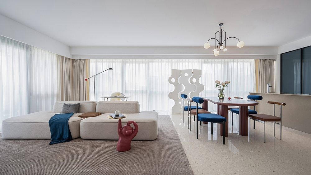 平凡的日子|240㎡极简风出租屋,让平凡的日子过得精致