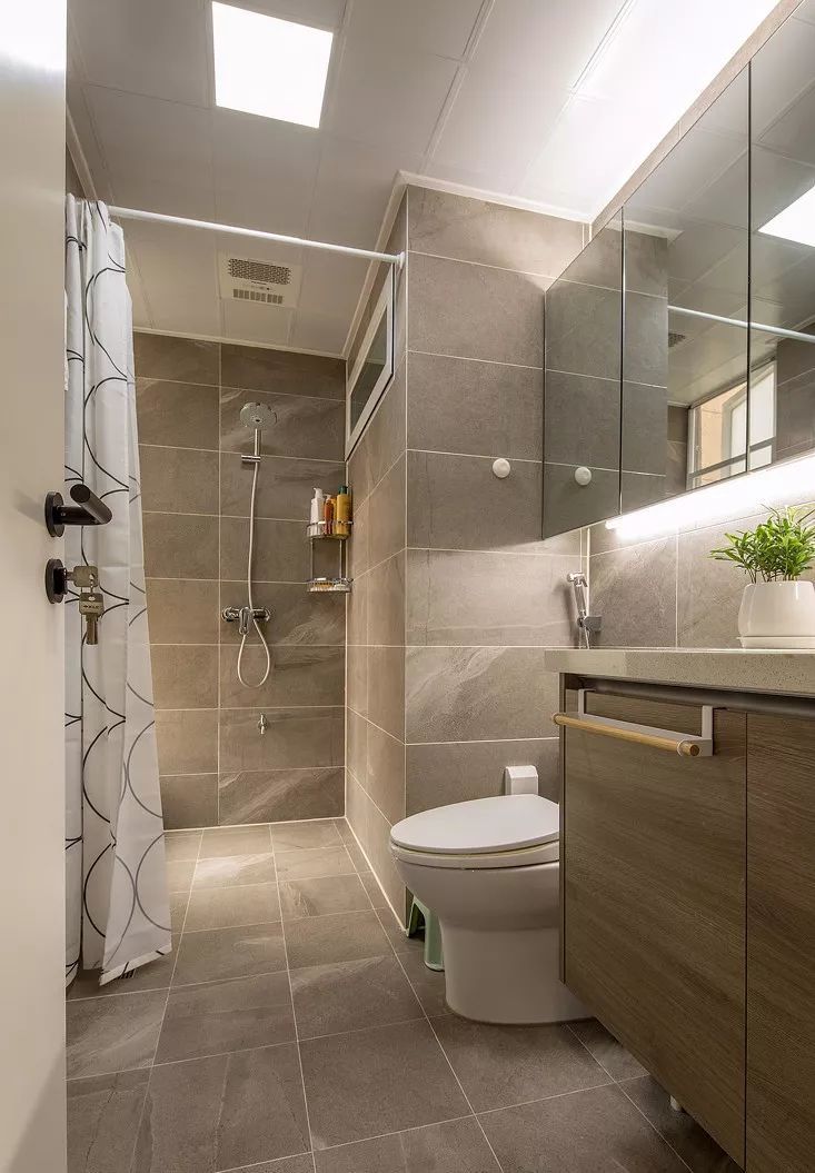 |新房这样装,时尚又漂亮,一个卫生间都这么高雅!