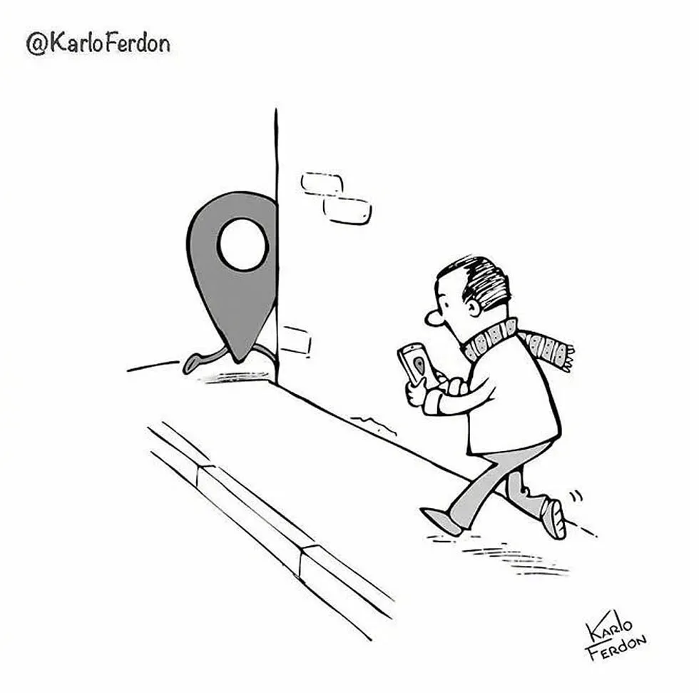 |Karloferdondの幽默漫画：右手，你居然出轨了！