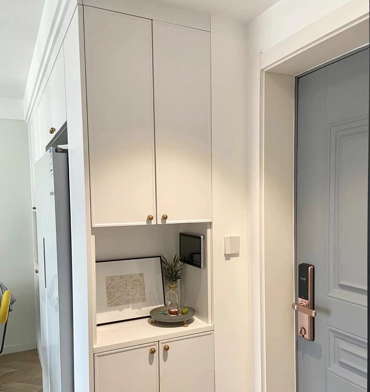 细节满分!64m2简约风+轻复古两居,房子虽小也要优雅体面地生活