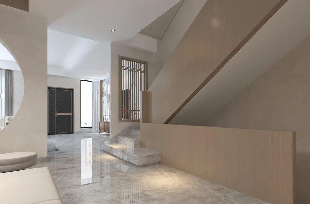 |终于从平层换成别墅，把它装修成新中式风格，全屋不仅大气还温馨