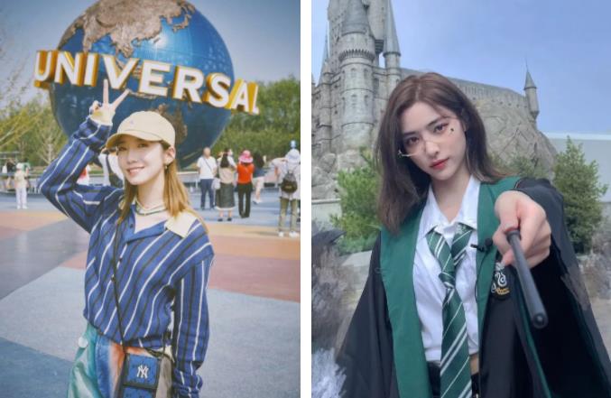 toni雌和尚的时尚经|环球影城高质量“游客照”怎么拍?让刘雯乔欣周雨彤手把手教你!