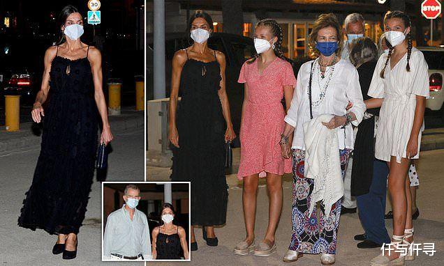 仟与仟寻|莱后和女儿同框像姐妹,西班牙王室暑假出游演绎何为地中海度假风