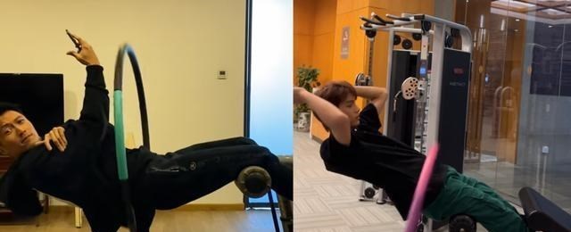 小陈有说 谢霆锋悬空呼啦圈火了,段星星也在挑战,医生却提醒大家谨慎模仿