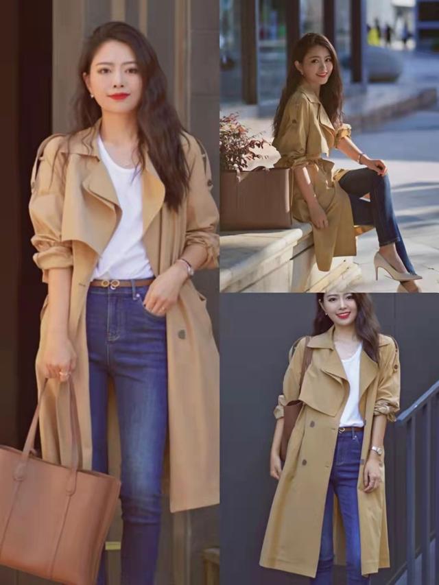 静静时尚达人 这个秋天“风衣”又火了！学会这几个穿搭小思路，简约且耐看