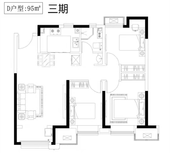 客厅|?地铁沿线“黑马”板块爆发上新！最小76㎡两室，130万可选！