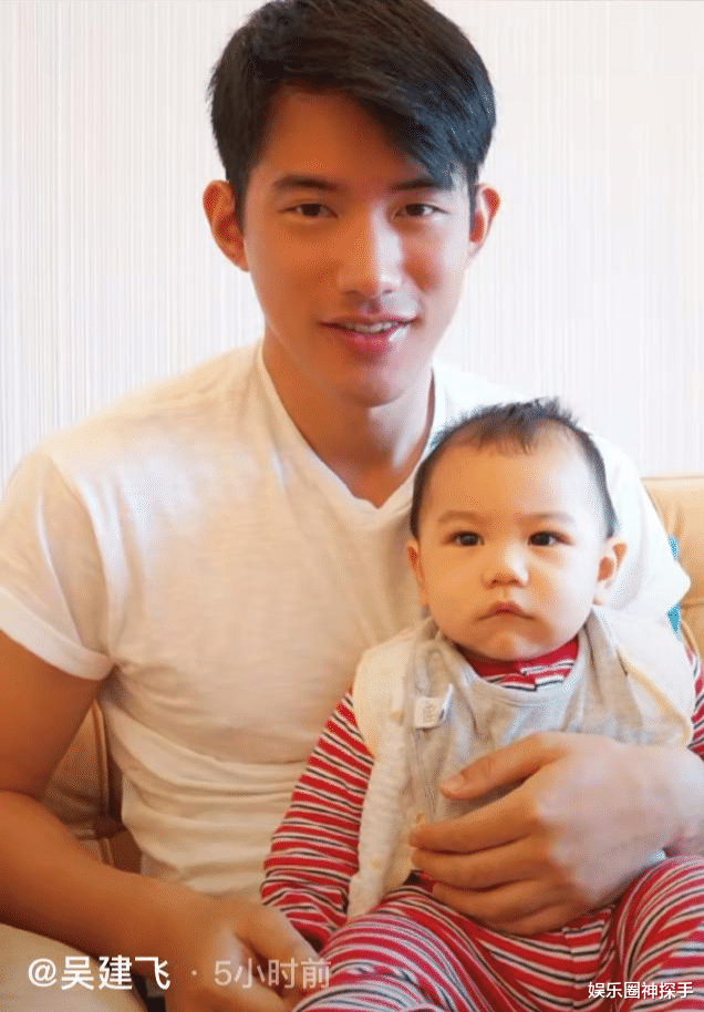吴建飞|38岁吴建飞儿子6岁了，长相帅气不输爸爸，妻子是圈外人