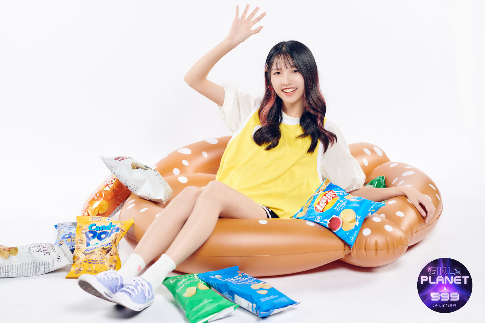 女孩|麦斗娱乐的邻家女孩书蕴首登舞台，参加韩综GirlsPlant999