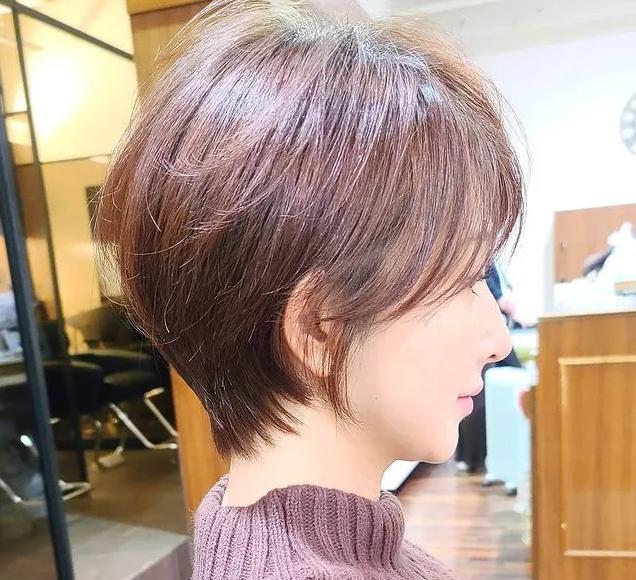 短发|2021年日系气质短发走红ins，这样剪头发，优雅知性，飒爽干练