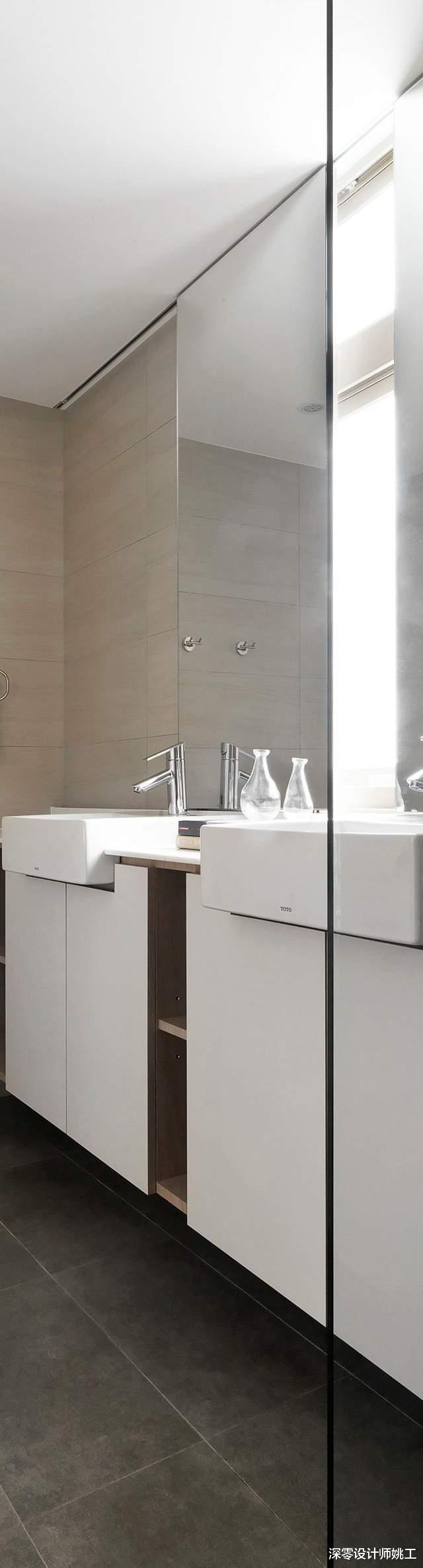 深零设计师姚工|抄作业的时候到了!20款高颜值卫生间装修案例,看中的赶紧搬回家