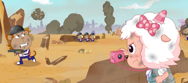 爱红烧肉|决战次时代：红太狼被改造成机器人实锤，美羊羊的小细节令人感动