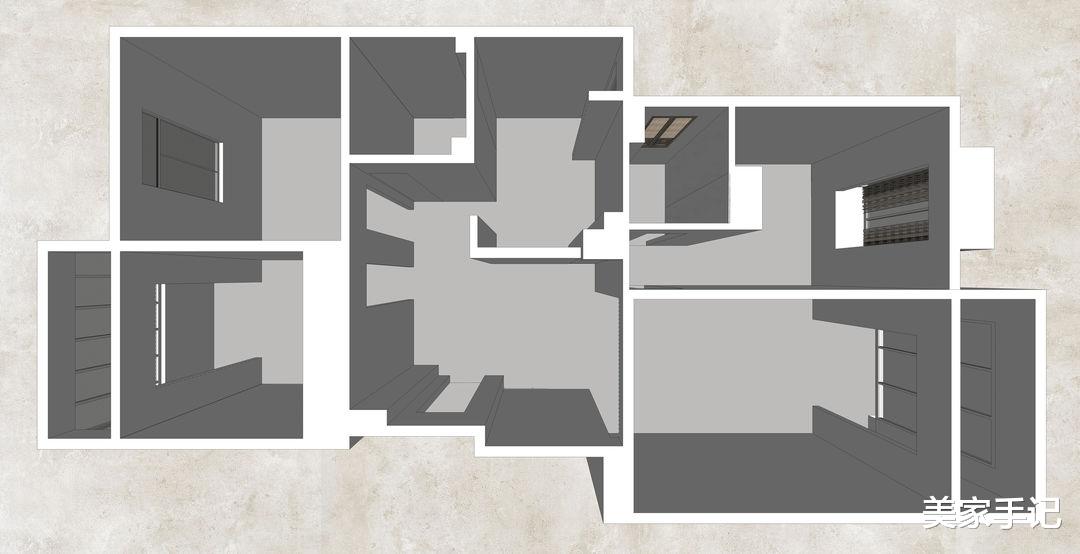 美家手记|北京夫妻140㎡的家，坚持客厅铺碎石，阳台垫高30公分，完工实用极了