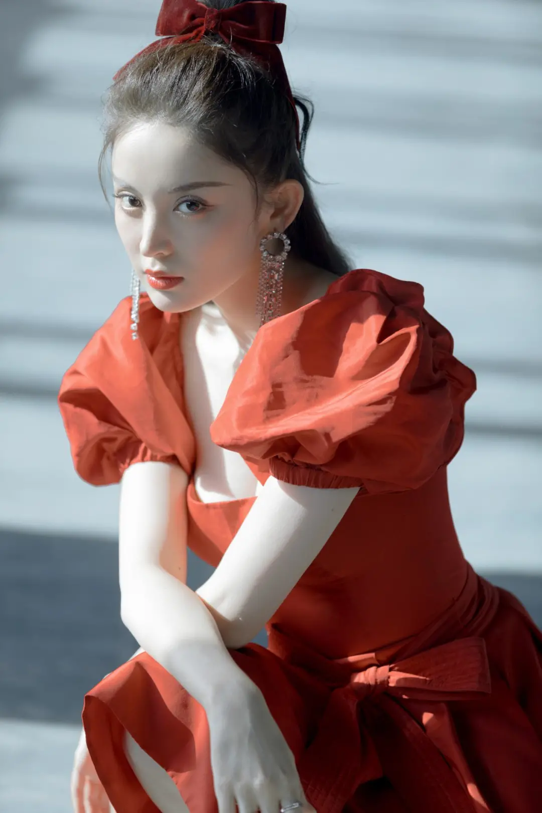 赵露思|古力娜扎颜值比演技好，红色公主裙宛若真公主，高贵优雅是真绝