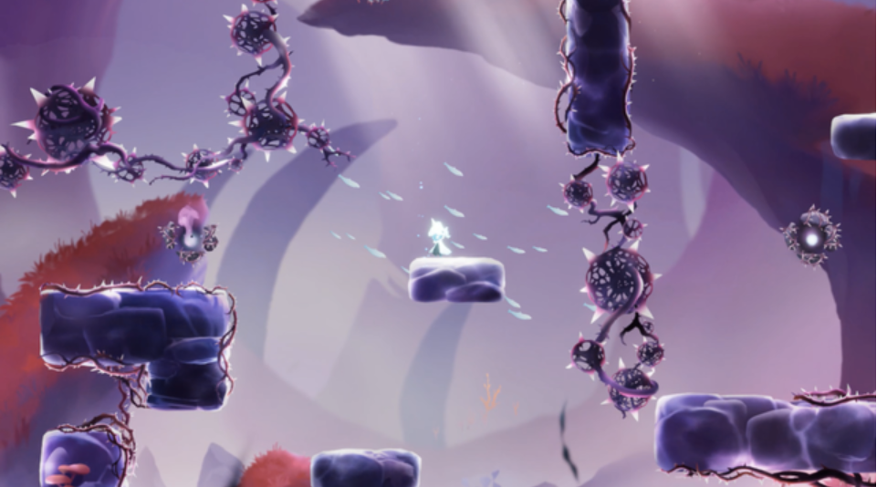 美丽|化身精灵进入美丽的海底世界冒险，兼具硬核与美感的平台跳跃游戏