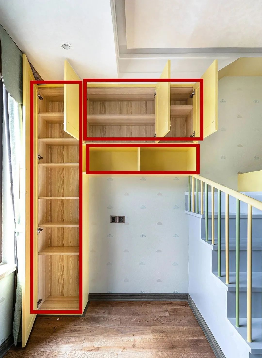 时尚装修设计大全|给孩子打了一张床，挂在空中，踩楼梯上去，完工后火遍了全小区！