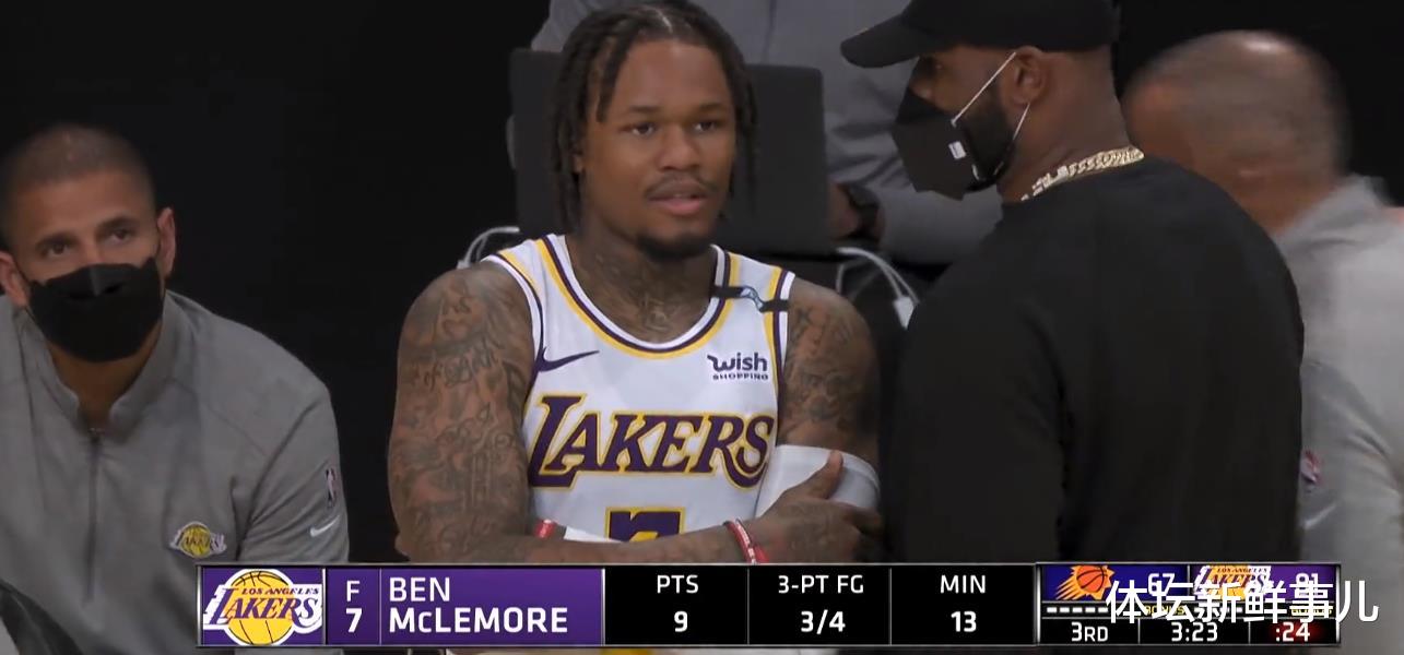 湖人隊|慘烈！湖人123-110太陽，王仕鵬曝內情，保羅引熱議，誰注意詹姆斯舉動