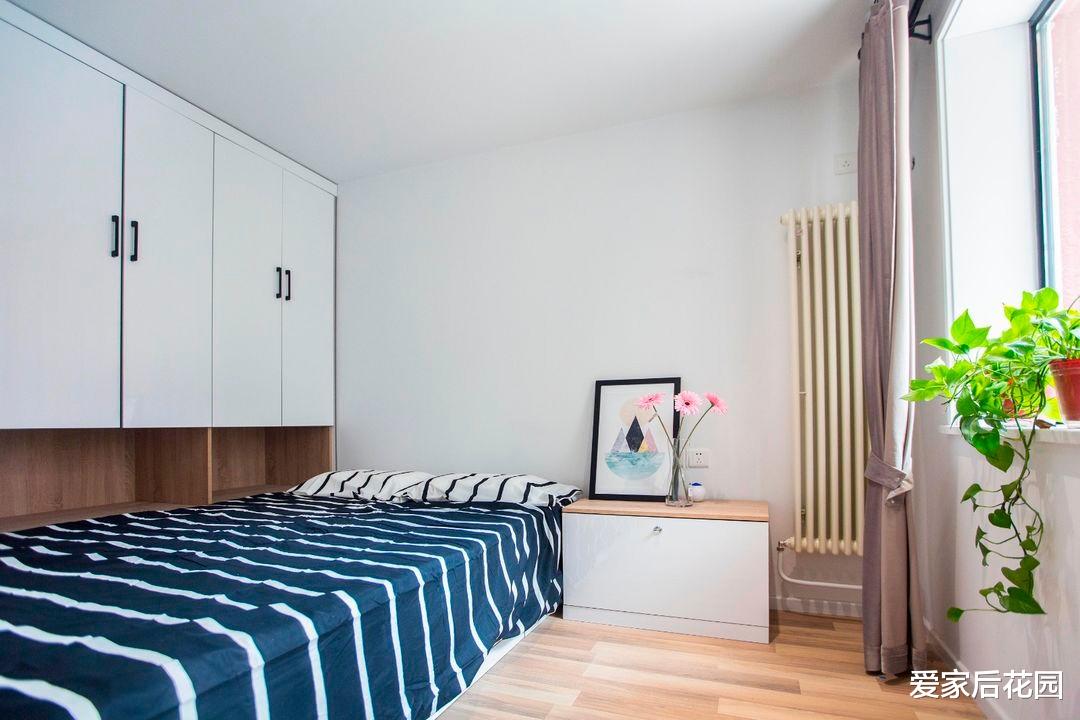 56平的小户型,紧凑的空间,也能变成阳光活力的家,效果超赞!