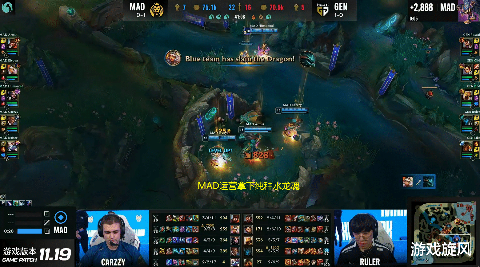 gen.g战队|LOL：S11小组赛版本答案猫咪配刺客？LCK头铁连放两局全翻车！