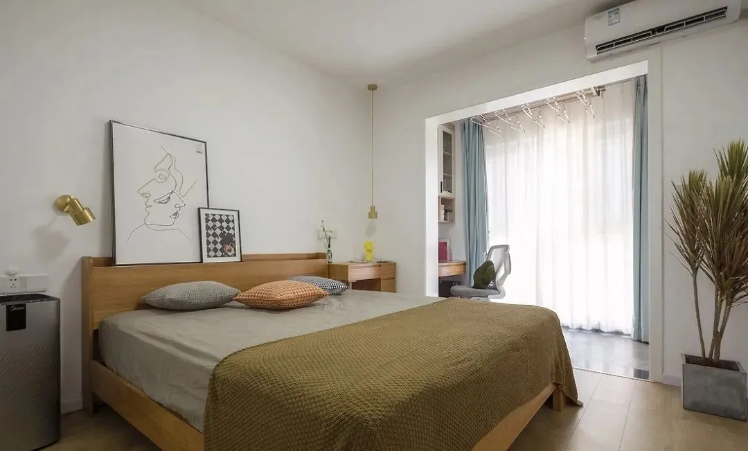 103㎡新房装修,阳台并入客厅,整体宽敞大气!