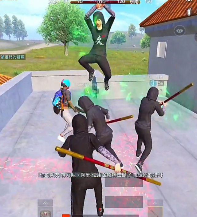 金箍棒|和平精英：“美猴王”亮剑玩法火了，阿神率队包揽全场金箍棒