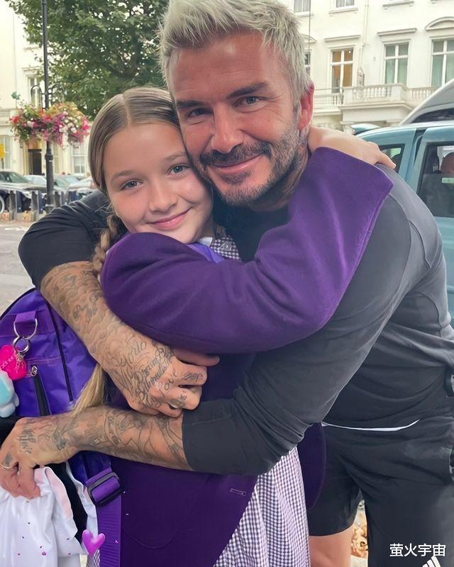 哈珀·贝克汉姆|贝克汉姆送10岁女儿返校，小七自制早餐很懂事，爸爸却变得粘人