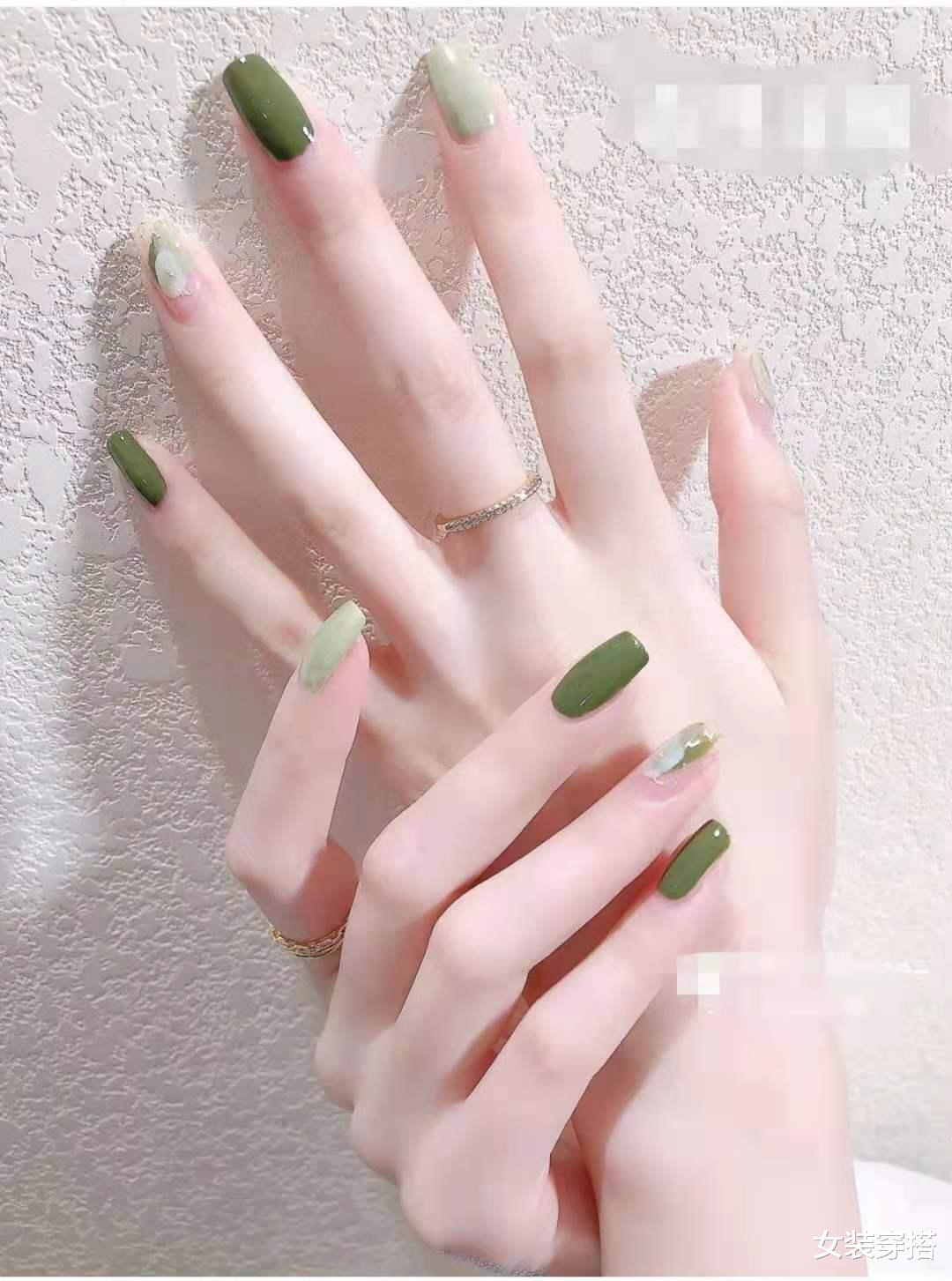 美甲|显手白的美甲图片2021新款式